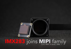 New 20M IMX283 1″ CSI-2 Camera Module