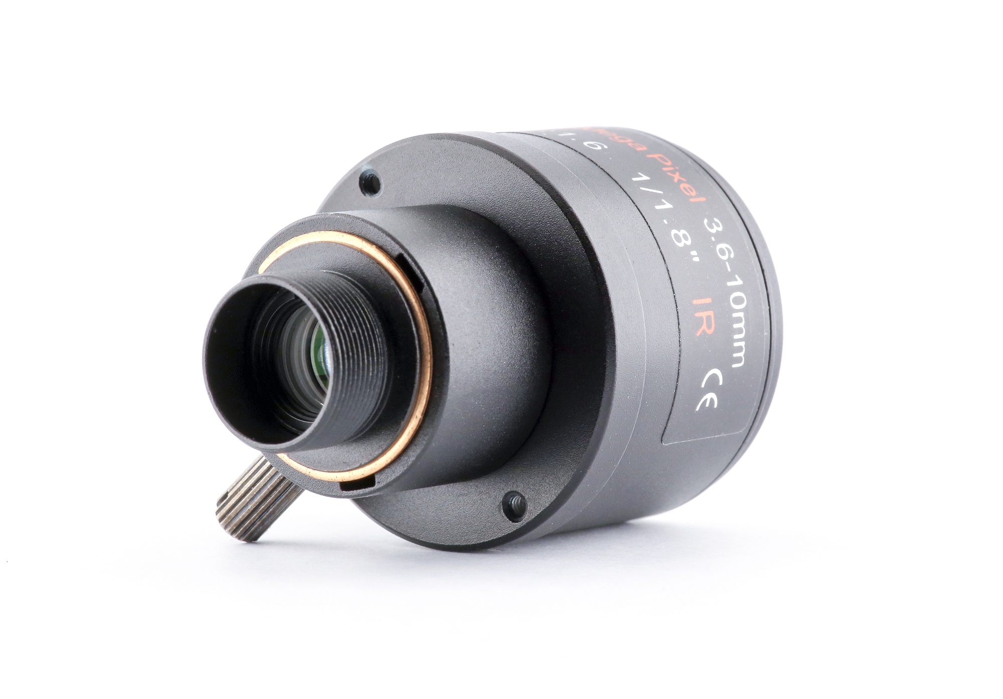 3.6-10mm varifocal M12-mount zoom lens