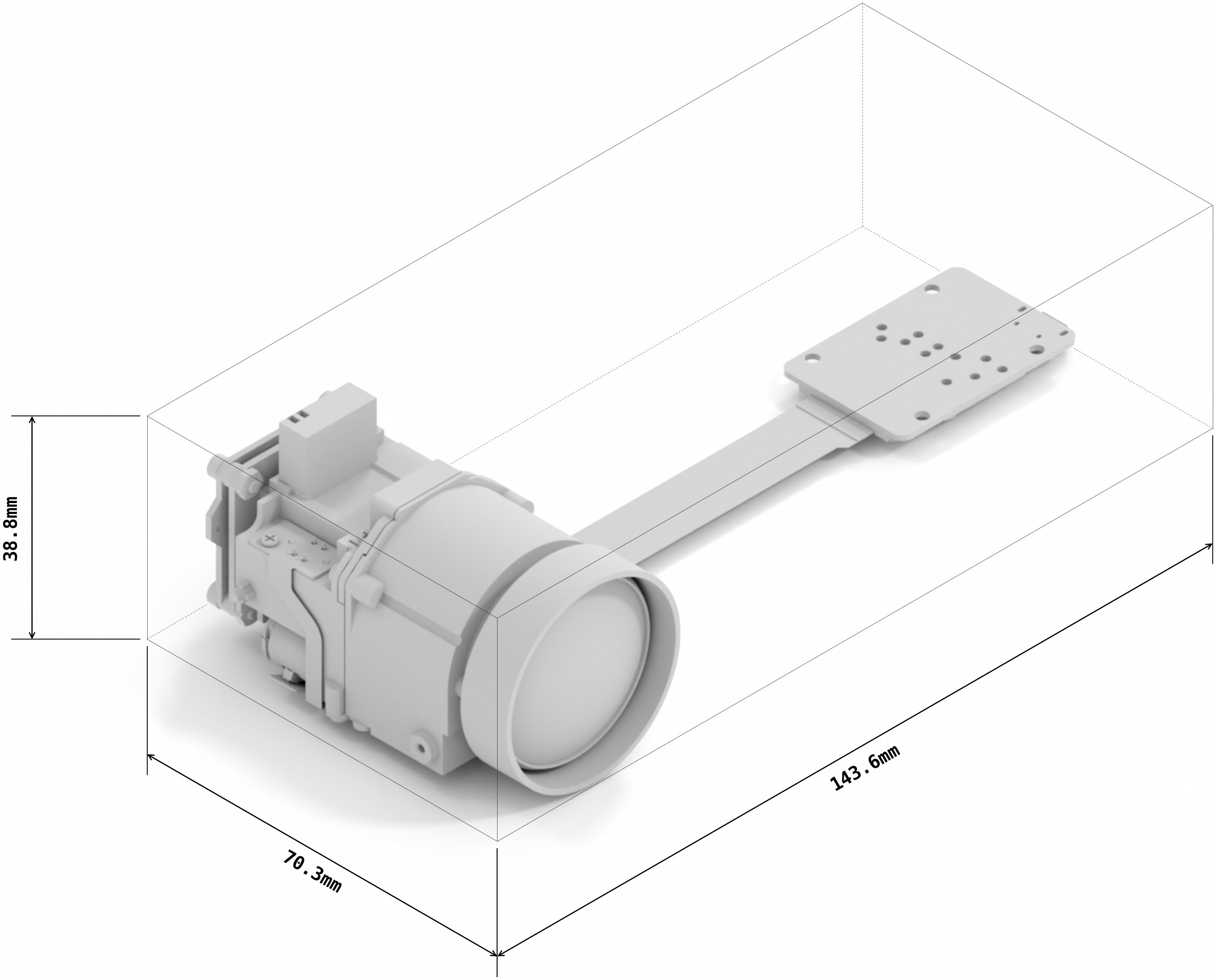 Motorized zoom systems