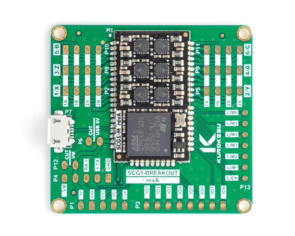 SCG1 6-Axis Stepper Motor Controller