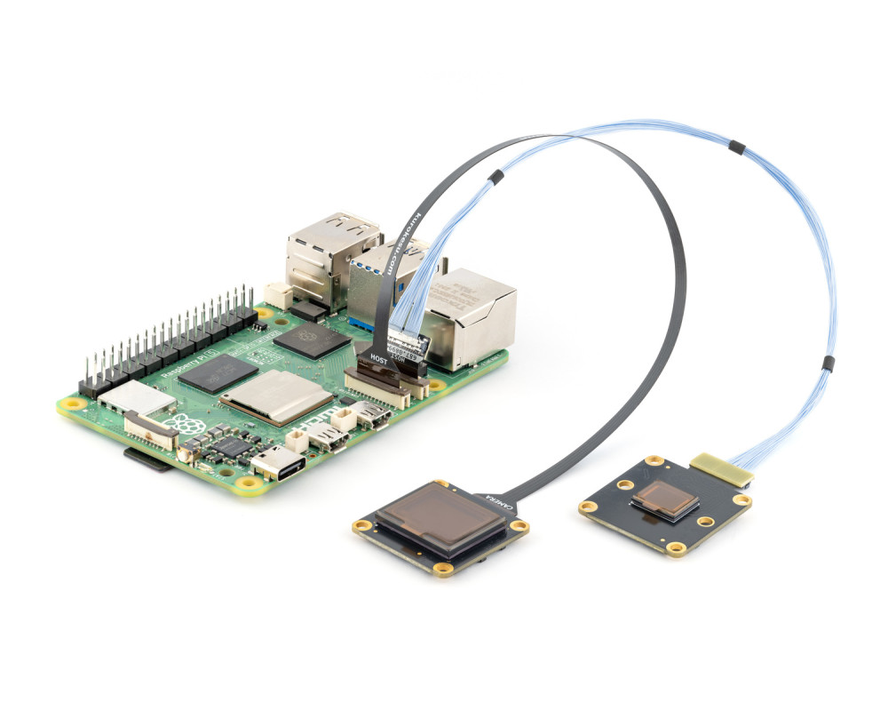 Micro coax CSI2 MIPI cable kit (4 lane, 22 pin)