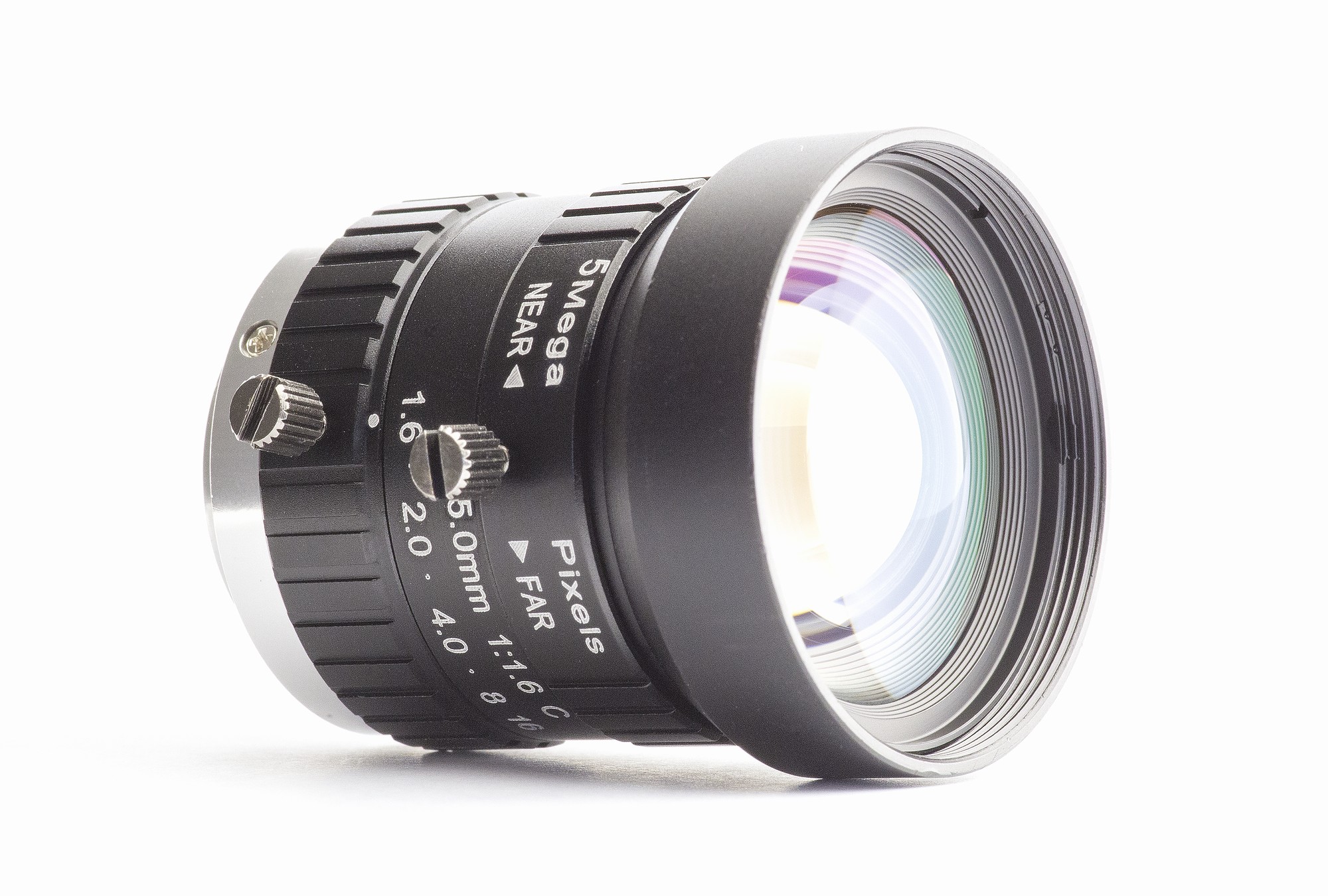 5mm C-mount lens low distortion