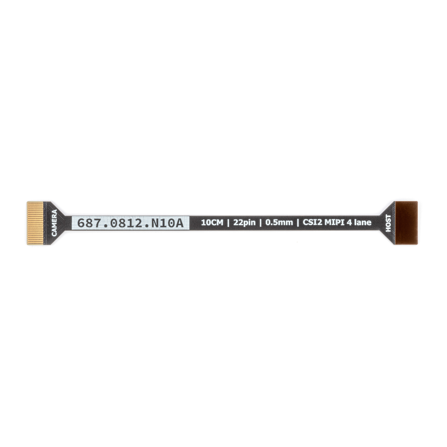 10cm slim CSI2 FFC cable 22pin/0.5mm