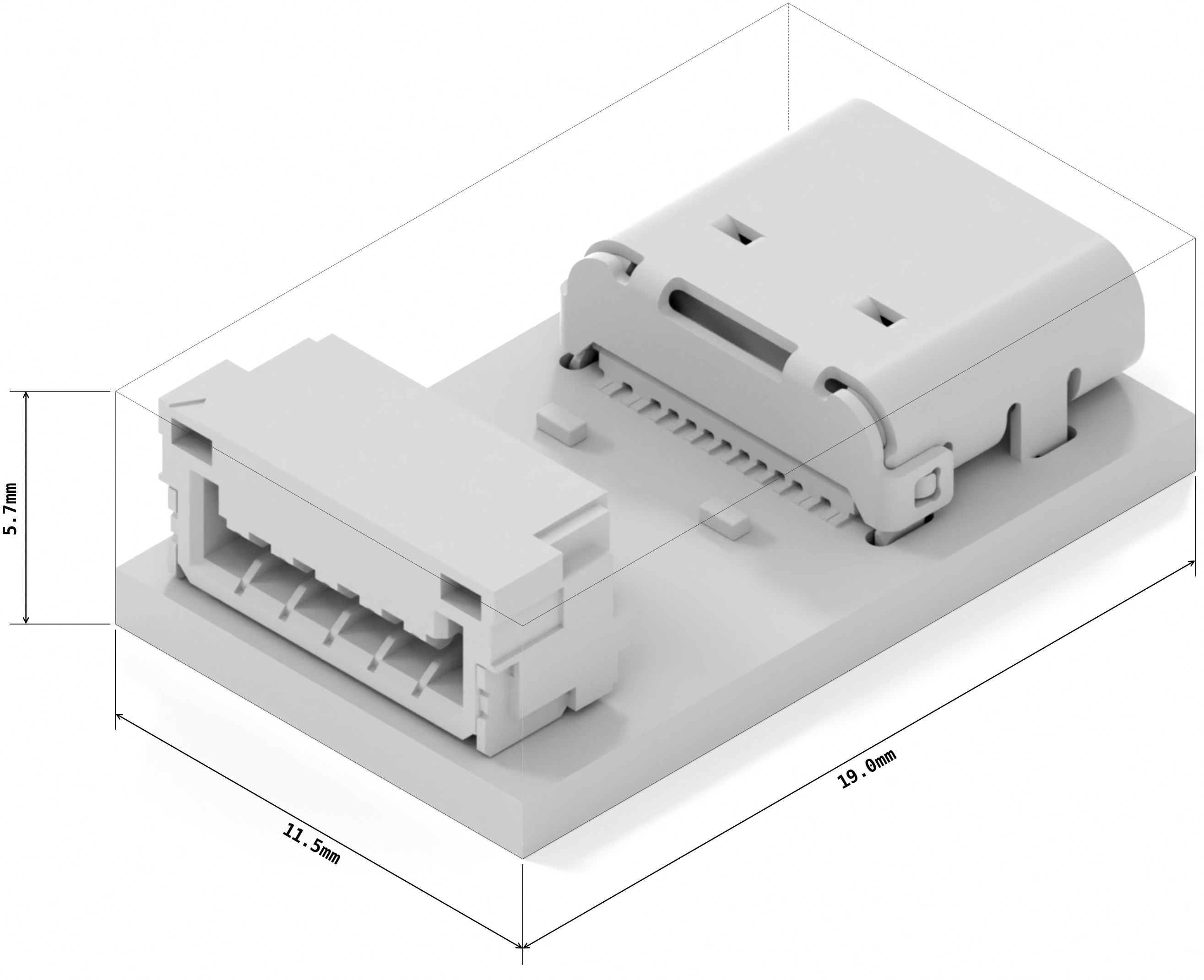 JST-GH cable and adapter for C3 cameras