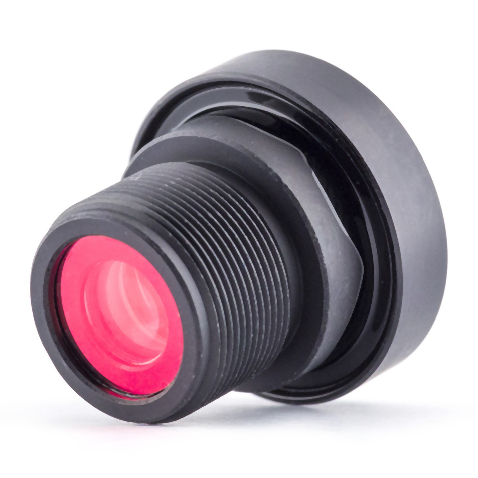 2.78mm low distortion M12 lens (IR-Cut Filter)