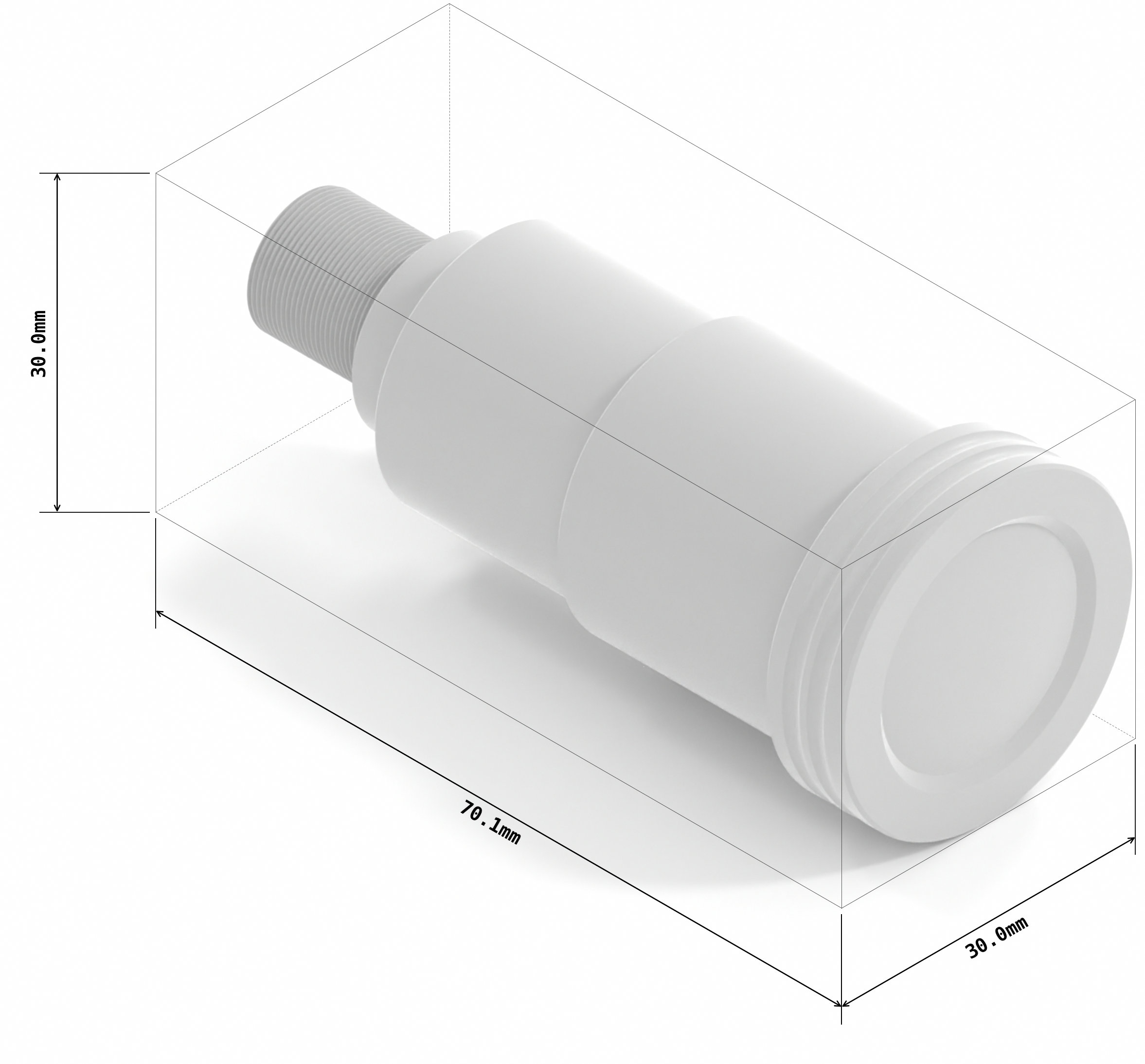 75mm M12-mount lens (IR-Cut Filter)