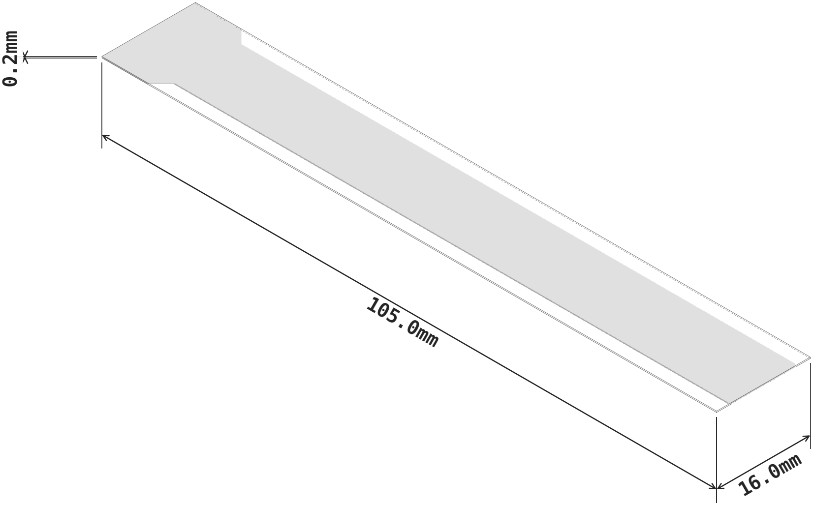CSI2 FFC cable 22 to 15pin