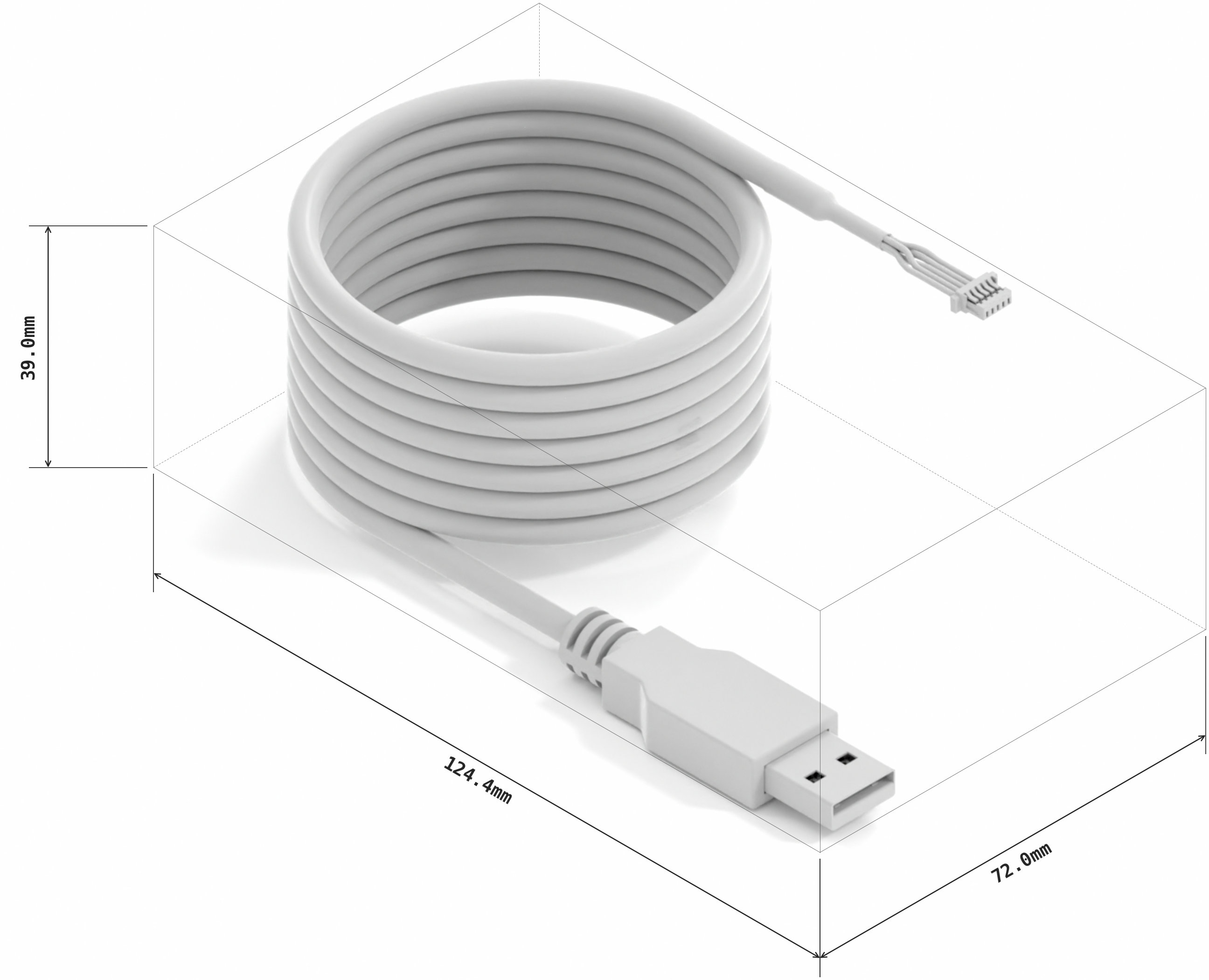 CABLE USB 1 mm