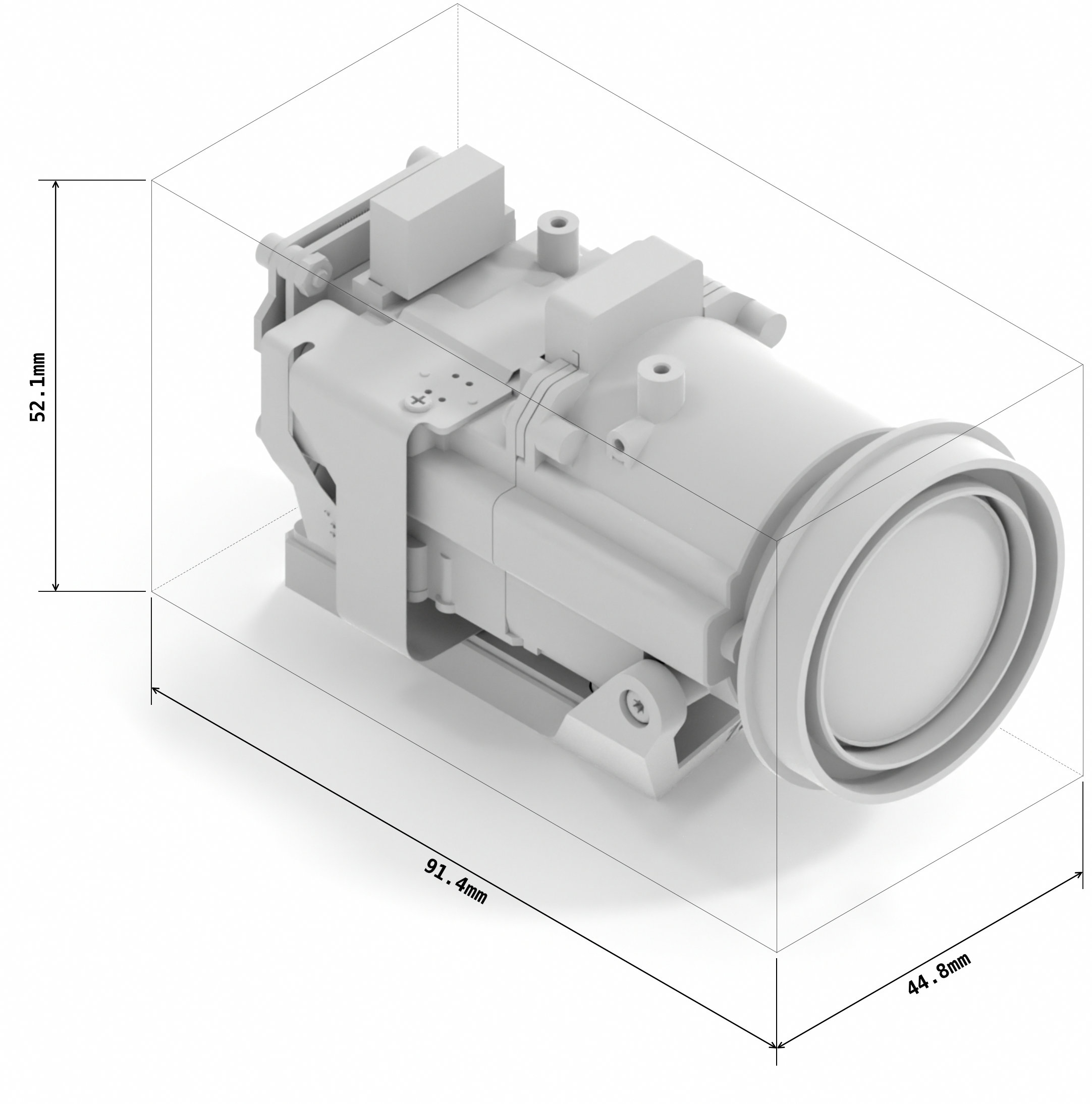 Motorized zoom systems