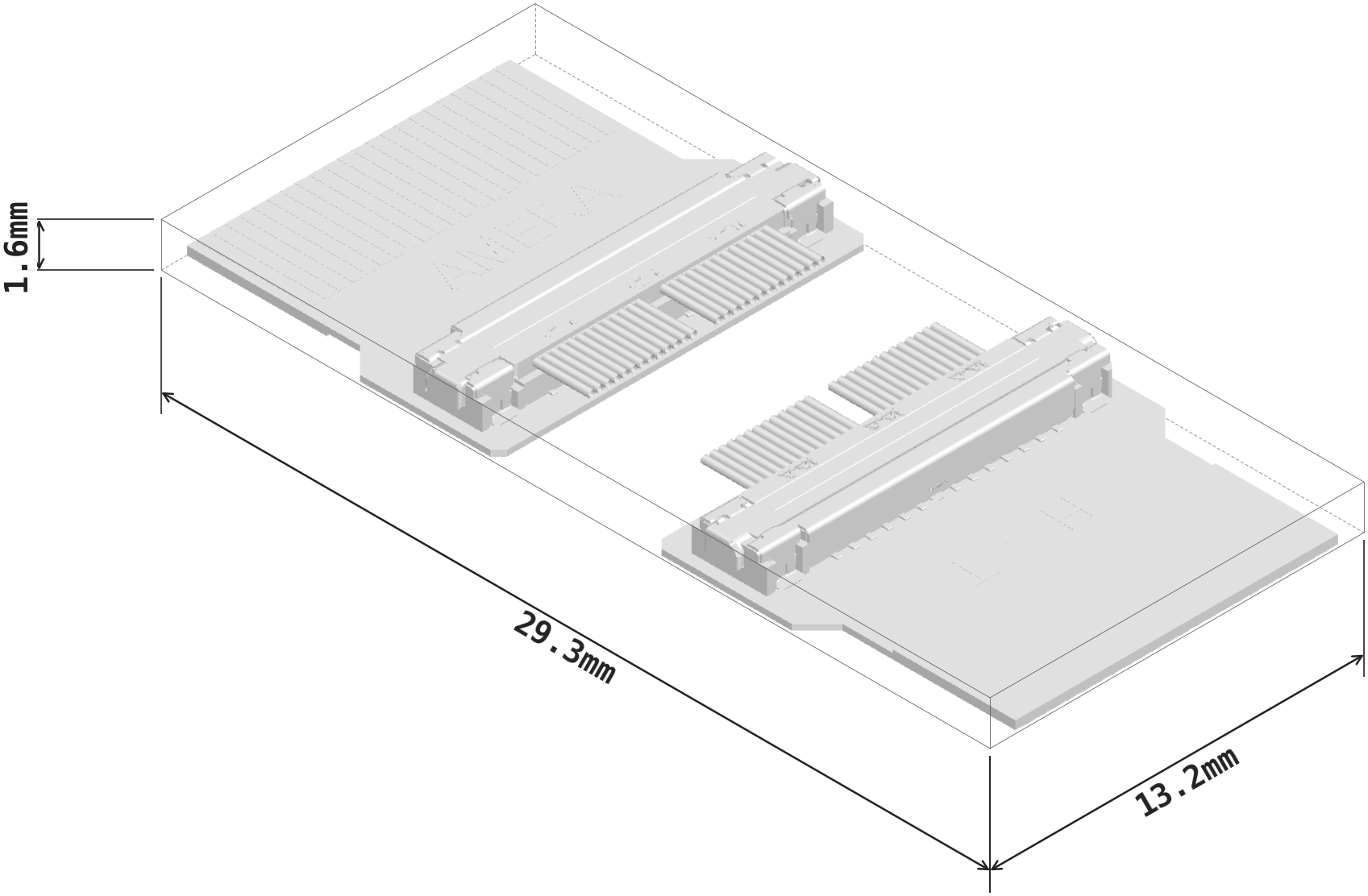 Micro coax CSI2 MIPI cable kit (4 lane, 22 pin)