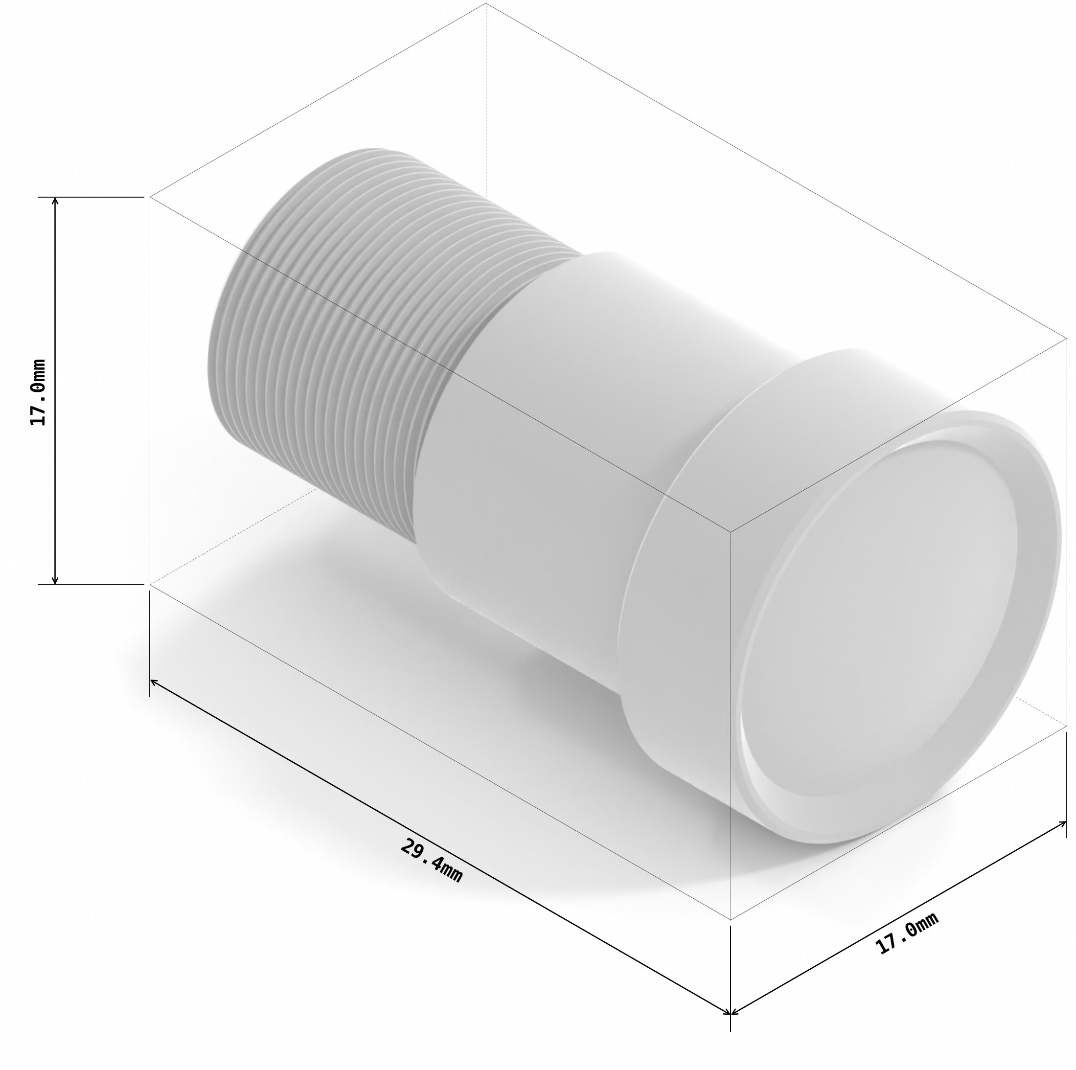 5mm M12-mount lens (IR-Cut Filter)