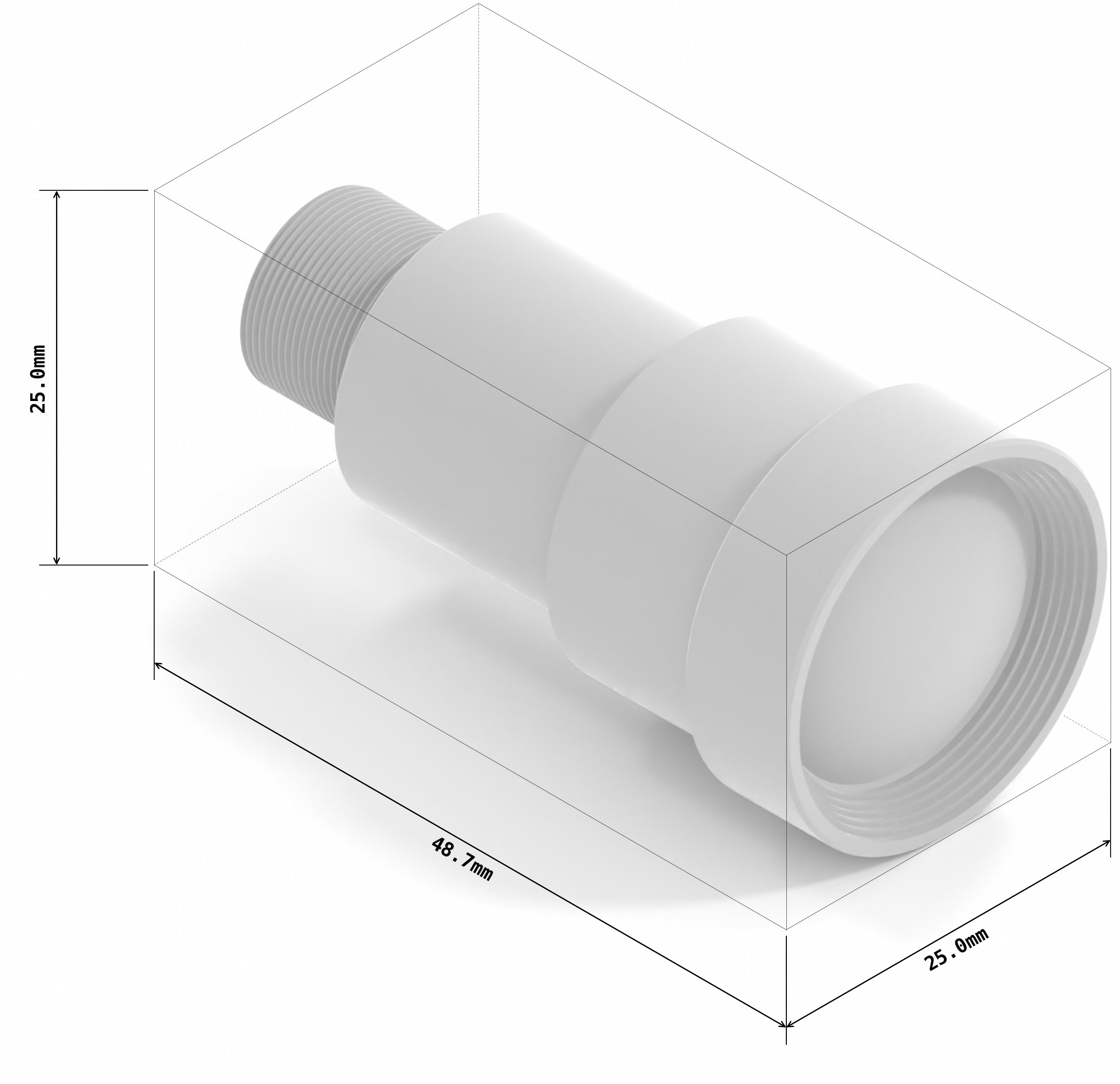 50mm M12 lens (IR-Cut Filter)