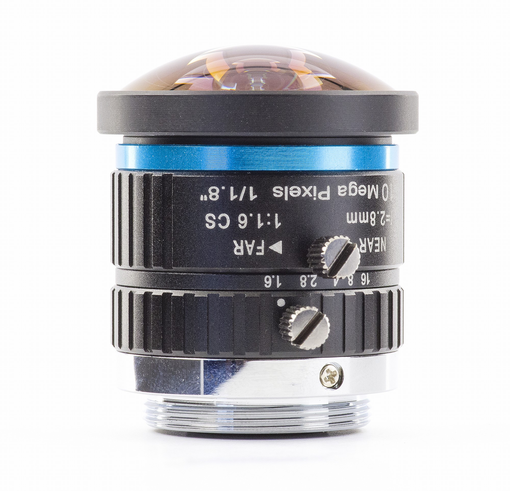 2.8mm CS-mount low distortion lens