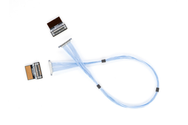 Micro coax CSI2 MIPI cable (4 lane, 22 pin, 20cm)