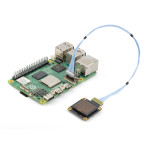 Micro coax CSI2 MIPI cable (4 lane, 22 pin, 20cm)