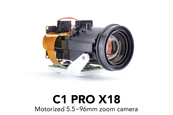 C1 PRO camera with 18x motorized zoom lens and controller kit MK2