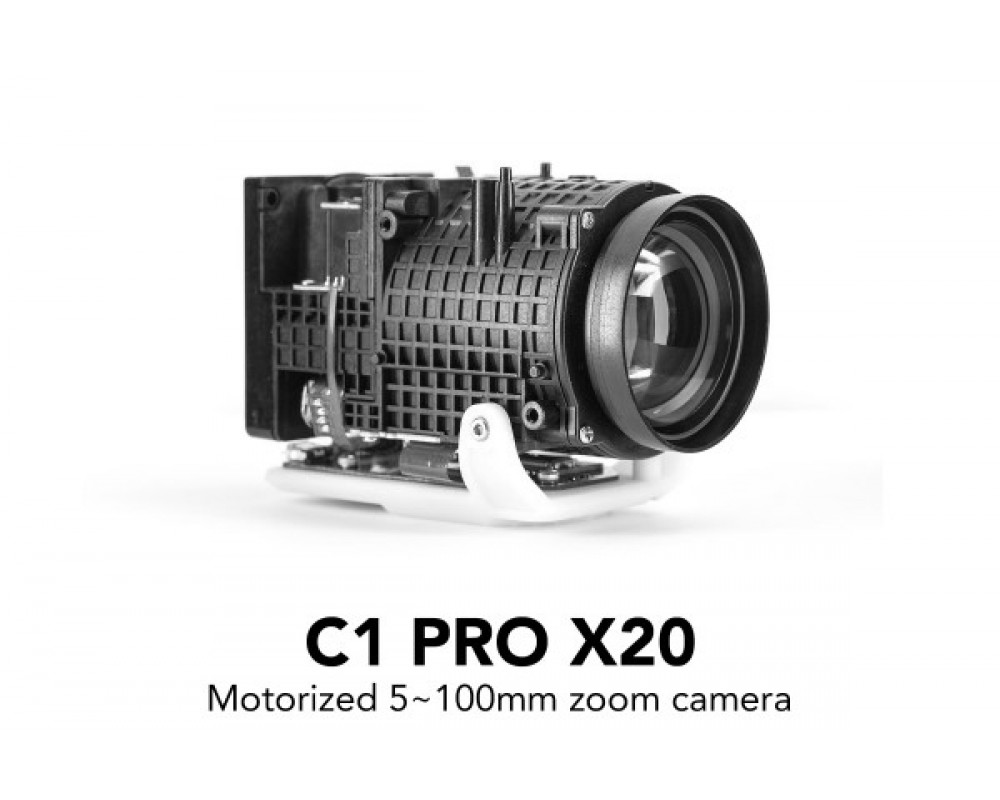 C1 PRO camera with 20x motorized zoom lens and controller