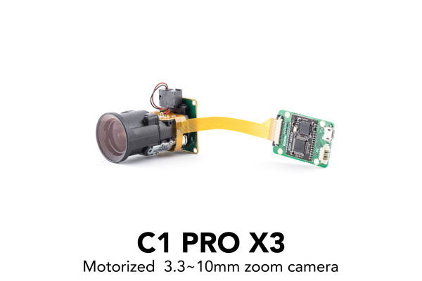 C1 PRO camera with 3x motorized zoom lens and controller kit