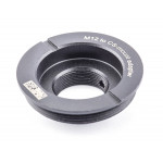 M12 to CS lens adapter