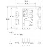 Dual lens stepper motor controller based on SCE2 module