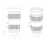 10-55mm C lens (10MP, low distortion)