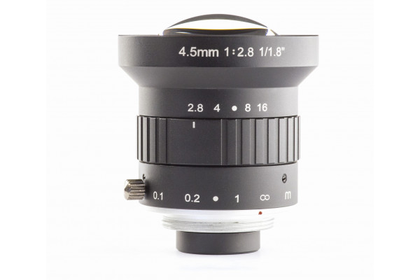 4.5mm C lens (5MP, low distortion)