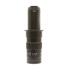 C-mount microscope zoom lens 0.7-4.5x