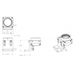 Right angle bracket for C2 camera kit