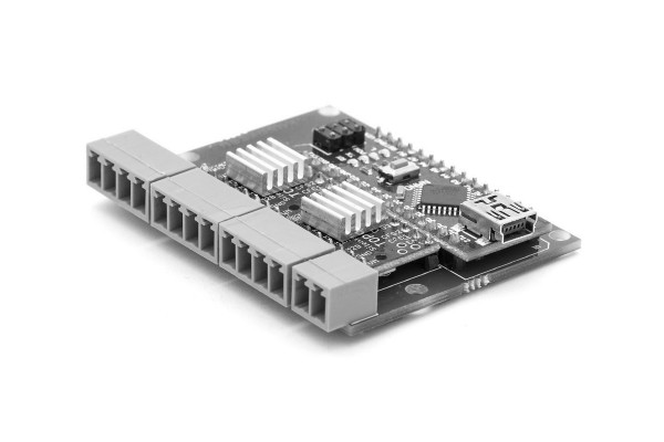 Two axis USB stepper motor controller