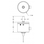 Touch trigger probe TPA2