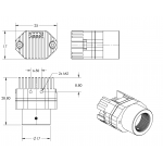 USB camera C1 MICRO M12